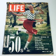 VTG Life Magazine June 16 1972 - The 50&#39;s Wacky Revival of Sock Hops &amp; Ducktails - £10.42 GBP