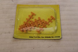N Scale Package of 24 Atlas Insulated Rail Joiners, Yellow, #2538 BNOS - $20.00