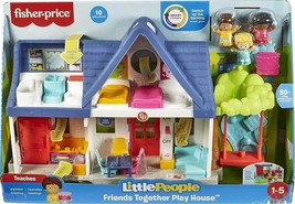 Fisher-Price - GWD31 - Little People Friends Together Electronic Play House - £66.64 GBP
