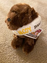 NWT 2017 Wishpets Chikki Brown Plush dog stuffed animal toy hatfeild & McCoy - $15.79
