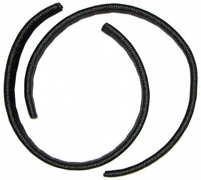 1963 Corvette Pinchwelt Rear Quarter Trim Panel Black Pair - $39.55