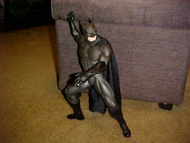 Primary image for 13" Batman Statue Figure By Kenner Jointed Arms and Waist
