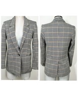 Old Navy Oversized Patterned Blazer Houndstooth Plaid Size XS Extra Small - $24.03