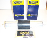 HENGST E202H01 D34 OIL (2), NAPA GOLD 3228 FUEL FILTER BMW 517B 1991 199... - $40.49