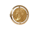 1927 Indian Head $2.50 Dollar United States Quarter Eagle Gold Coin Cuff... - £552.48 GBP