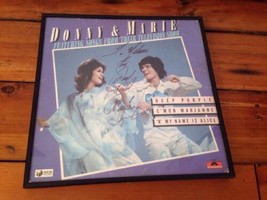 Donny &amp; Marie Osmond Signed Autographed Deep Purple Album Polydor Record... - $199.99
