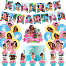 Moana Birthday Party Supplies Baby Moana Birthday Party Decorations - $14.99