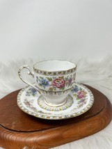 Royal Grafton England Bone China Tea Cup And Saucer Set Floral - $24.99