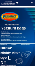 Eureka C Vacuum Bags by Envirocare ( Fits old style Mighty Mite Vacuums) - £5.33 GBP