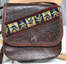Small 6&quot; Leather Western Don&#39;t Touch Womens Shoulder Bag Leather - $15.59