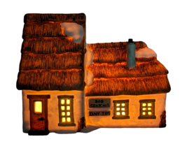 Dept 56 A Christmas Carol The Cottage Of Bob Cratchit And Tiny Tim 1986 Dicken&#39;s - £20.60 GBP