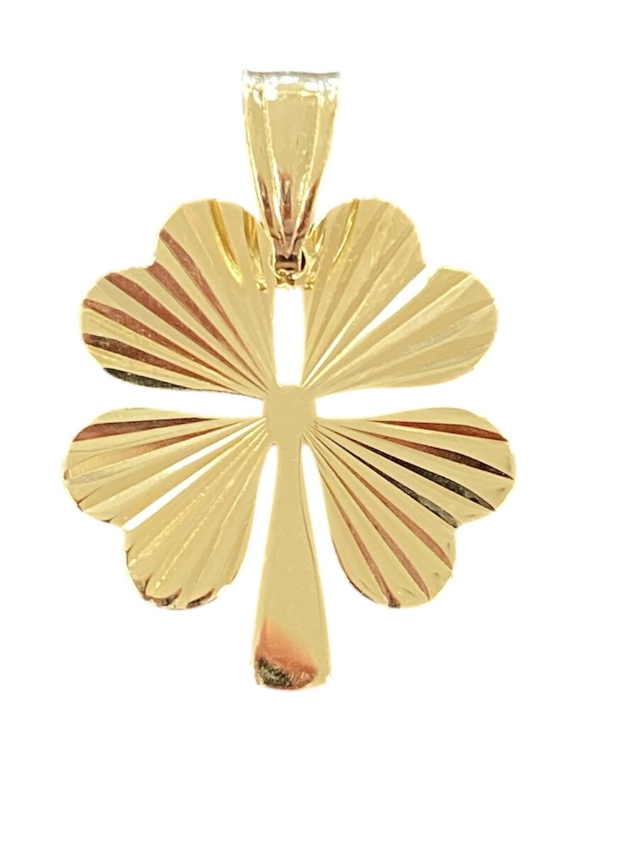 4 leaf clover Women&#39;s Charm 14kt Yellow Gold 479925 - $119.00