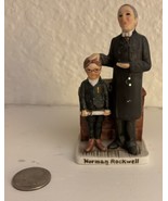 Vintage Norman Rockwell Schoolmaster Figurine  - c1979 S.E.P. - NR-210 - £10.83 GBP