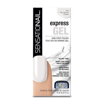 SensatioNail Express Gel Nail Polish Not My Nana&#39;s Pearls White 0.33 Ounce - £11.43 GBP