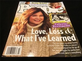 People Magazine January 17, 2022 Valerie Bertinelli, Betty White, Halle Berry - £8.06 GBP