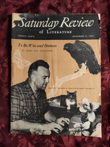 Saturday Review November 3 1951 Edwin Way Teale Maurice B. Mitchell - £5.87 GBP