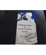 Heinz 57 Chilled Soups for Warm Weather booklet - £4.70 GBP