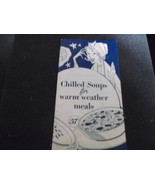 Heinz 57 Chilled Soups for Warm Weather booklet - $8.22 CAD