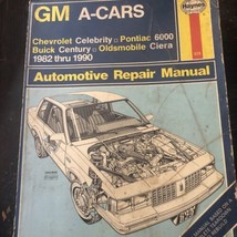 HAYNES 829 GM A-CARS 1982-1990 REPAIR MANUAL - $17.97