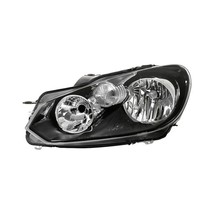 Headlight For 2010-2014 Volkswagen Golf Wagon Driver Side Black Housing Halogen - £180.51 GBP