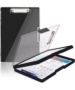 Clipboard with Storage,Heavy Duty Clip Boards 8.5X11 with 2 Storage Case... - $22.22