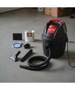 2.5 Gal Wet Dry Shop Vacuum 2.5 Peak HP Wall Mount Corded Garage Car Wor... - $234.99 CAD