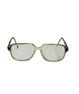 Vintage Luxottica Womens Eye Glasses Plastic Frames Brown Made in Italy  - $527.77 MXN
