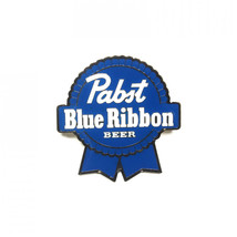 Pabst Blue Ribbon Logo Big Ribbon Pin Blue - $14.98