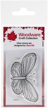 Woodware Clear Stamps 2.6&quot;X1.7&quot;-Mini Wings - Common Blue - £5.82 GBP
