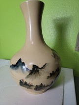 Large Chinese Famille Rose Porcelain Vase (20th century) Asian Hand Painted Rare - £315.35 GBP