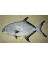 Pompano Fish Wood 16X9 in. - $385.22 CAD