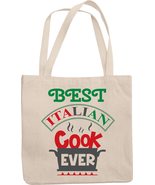 Best Italian Cook Ever. Proud Reusable Tote Bag For Italians, Chef, Mom,... - £17.31 GBP