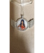 Aaliyah necklace photo picture music memorial keepsake Fast shipping U.S.A - $19.99