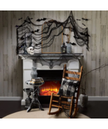 Set of 3 Creepy Fabrics for Table Fireplace Mantel Costumes Wall Hallowe... - £23.15 GBP