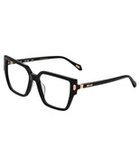 JUST CAVALLI OPTICAL VJC127 Eyeglasses SHINY-BLACK-0700 55mm - $2,926.47 MXN