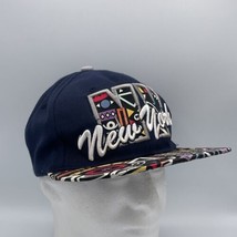 New York Snapback Hat Cap Adjustable 90s Fresh Prince Style Print Embroidered - $9.74