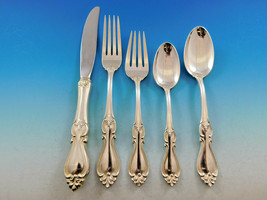 Queen Elizabeth I by Towle Sterling Silver Flatware Set for 12 Service 67 pieces - £4,670.38 GBP