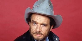 Merle Haggard The Hag country legend studio portrait in hat 4x6 inch photo - $4.75