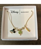 NEW Disney Baublebar Necklace Charms Mickey Mouse Surf Board Palm Tree w... - $36.84 CAD