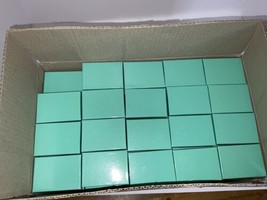 Teal Gift Boxes Glossy Teal Cotton Filled Jewelry Box for Jewelry 109 Boxes - £31.89 GBP