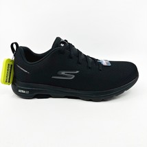 Skechers Go Walk 5 Open Sea Black Womens Size 9 Athletic Comfort Shoes - £47.81 GBP