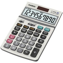 Casio JF-100BM 10-Digit Desktop Calculator Gray 750309 - £31.23 GBP
