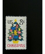 1973 8c Christmas Needlepoint Tree, Ornaments Scott 1508 Mint F/VF NH - $0.99