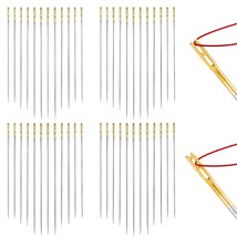 48Pcs Self Threading Needles, Blind Needles In 3 Sizes 1.42 In / 1.5 In ... - £10.38 GBP