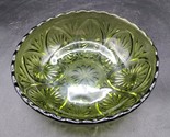 Vintage Anchor Hocking Chip &amp; Dip BOWL ONLY Avocado Green - Use As Servi... - $18.78