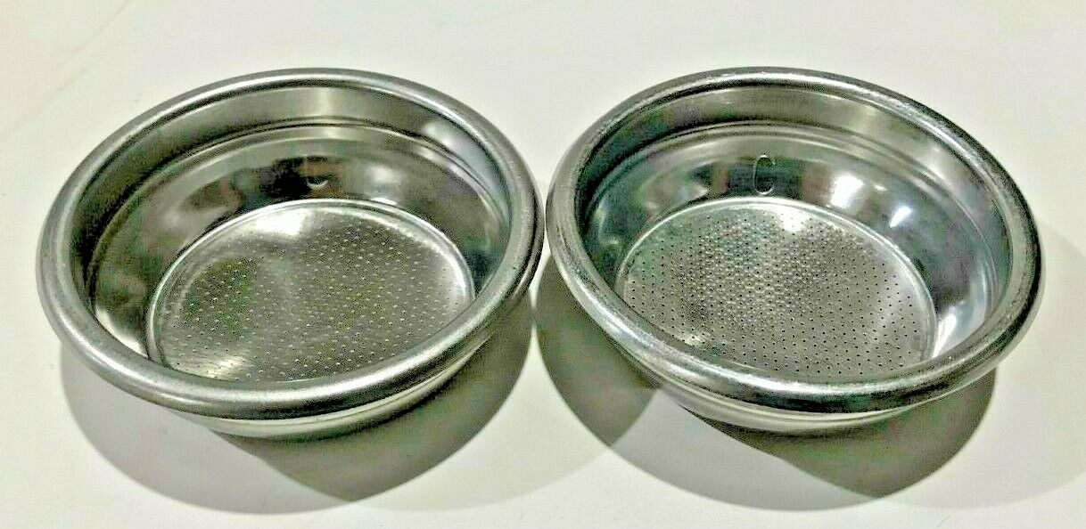 USED Double Portafilter Insert Basket For 14g Espresso PODS set of  2 1001 - $15.00