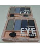 COVERGIRL Eye Enhancers 4-Kit Eyeshadow, #300 Night Sky, 0.19 oz Lot Of 2 - €11,94 EUR