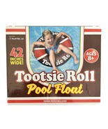 42” Tootsie Roll Ring Inflatable Pool Float  w/ Repair Patch - Ages 8+ - $20.36 CAD