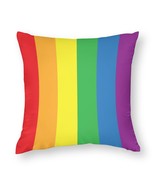 Mondxflaur Rainbow Pillow Case Covers for Sofas Couches Polyester Decora... - $15.07 CAD+