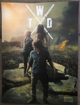 TWD The Walking Dead NYCC 2019 Limited Edition Poster - Darryl, Carol, M... - $24.49